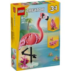 LEGO Creator 31170 Villieläimet: vaaleanpunainen flamingo