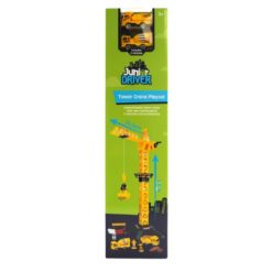 Nosturi 57 cm leikkisetti Junior Driver + 2 autoa