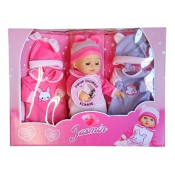 Nukke 30 cm Jasmin puhuva & vaihtoasut