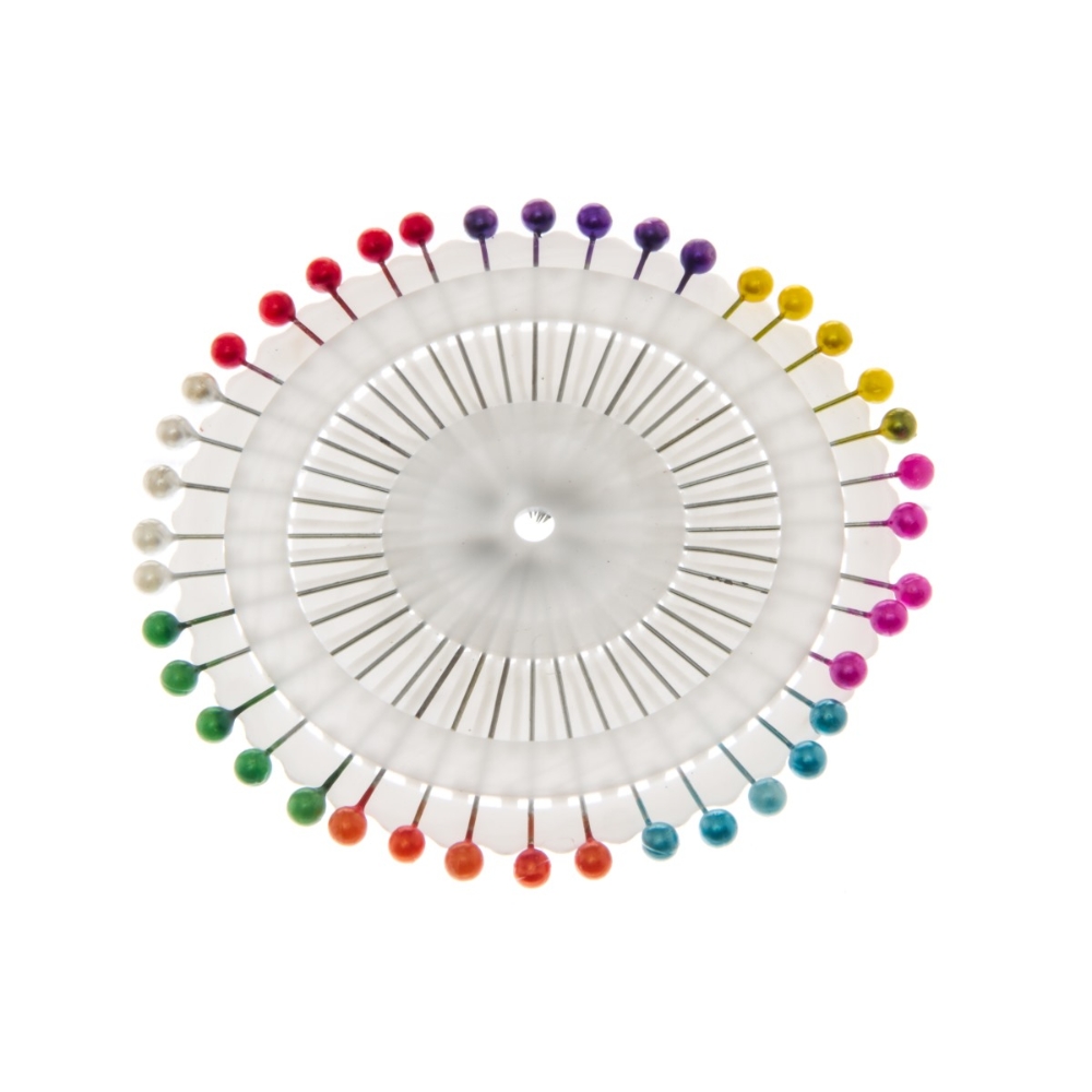 Nuppineulat 80 kpl kiekko Kehrä