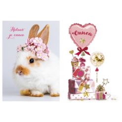 pupu tai lahjapaketit ja ilmapallot