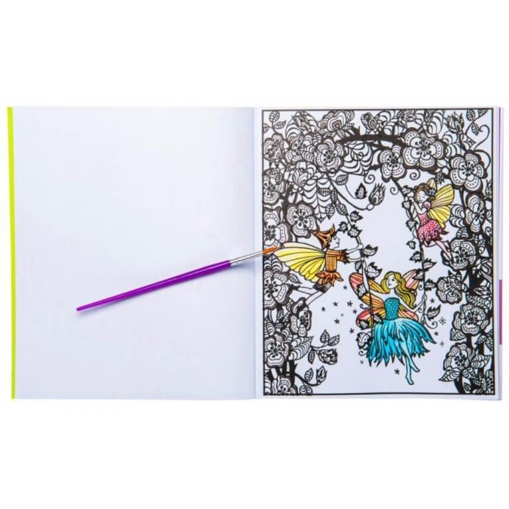 Oppi & Ilo Maalaa vedellä keijupuutarha