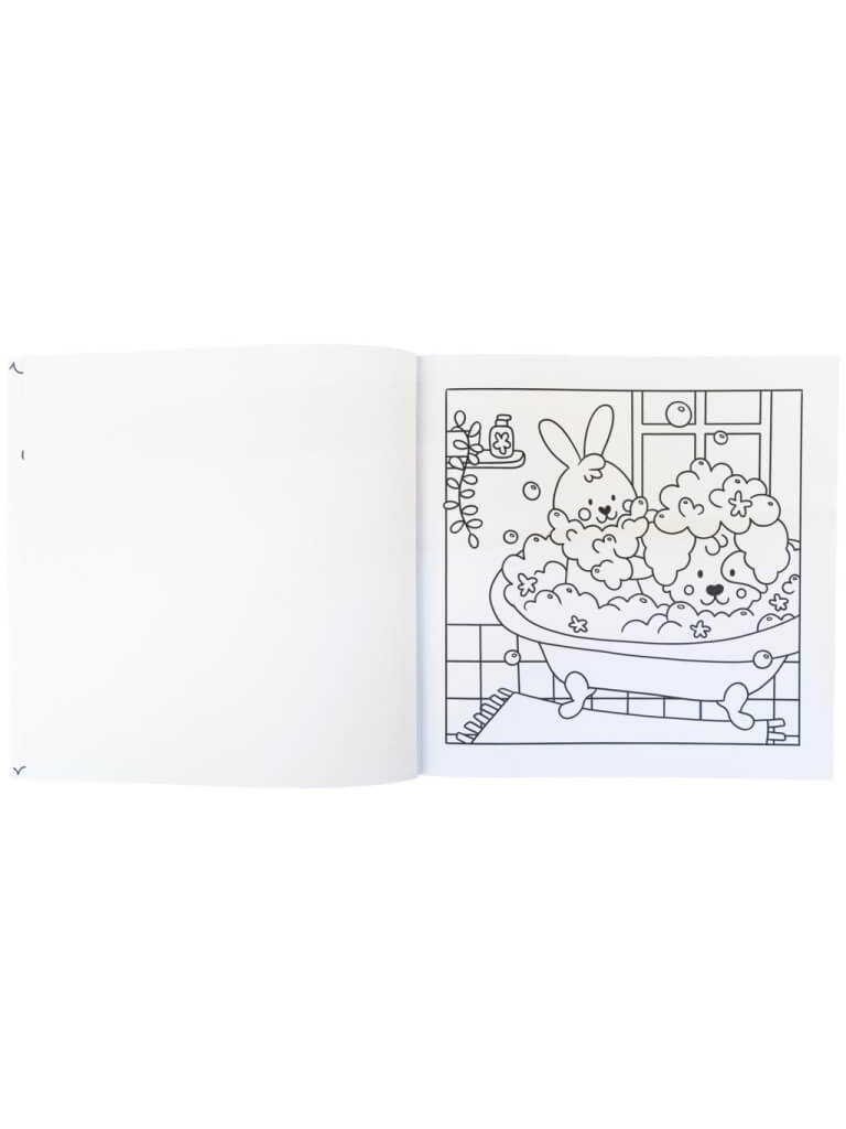 Oppi ja ilo söpöliinit värityskirja - Image 3