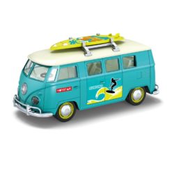 Pakettiauto ja surffilauta äänet ja valo Toystar Happy Bus