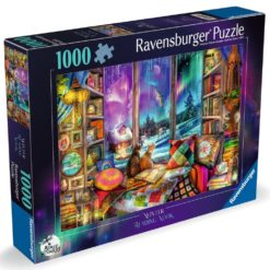 Alternative view of Palapeli 1000 palaa Winter Reading Nook Ravensburger