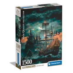 Palapeli 1500 palaa merirosvolaiva Clementoni