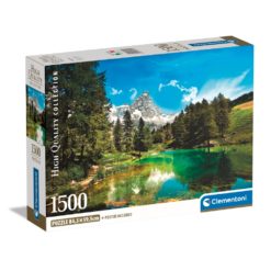 Palapeli 1500 palaa vuoristojärvi Clementoni