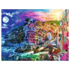 Palapeli 2000 palaa Colorful Cinque Terre Rave (1)