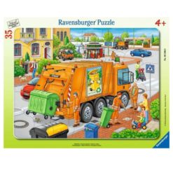 Palapeli 35 kehys roska-auto