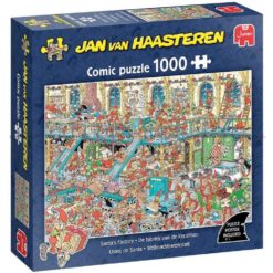 Palapelit 1000 Comic Santa's Factory