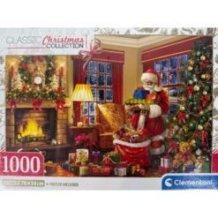 Palapelit 1000 Joulupukki Jouluaattona