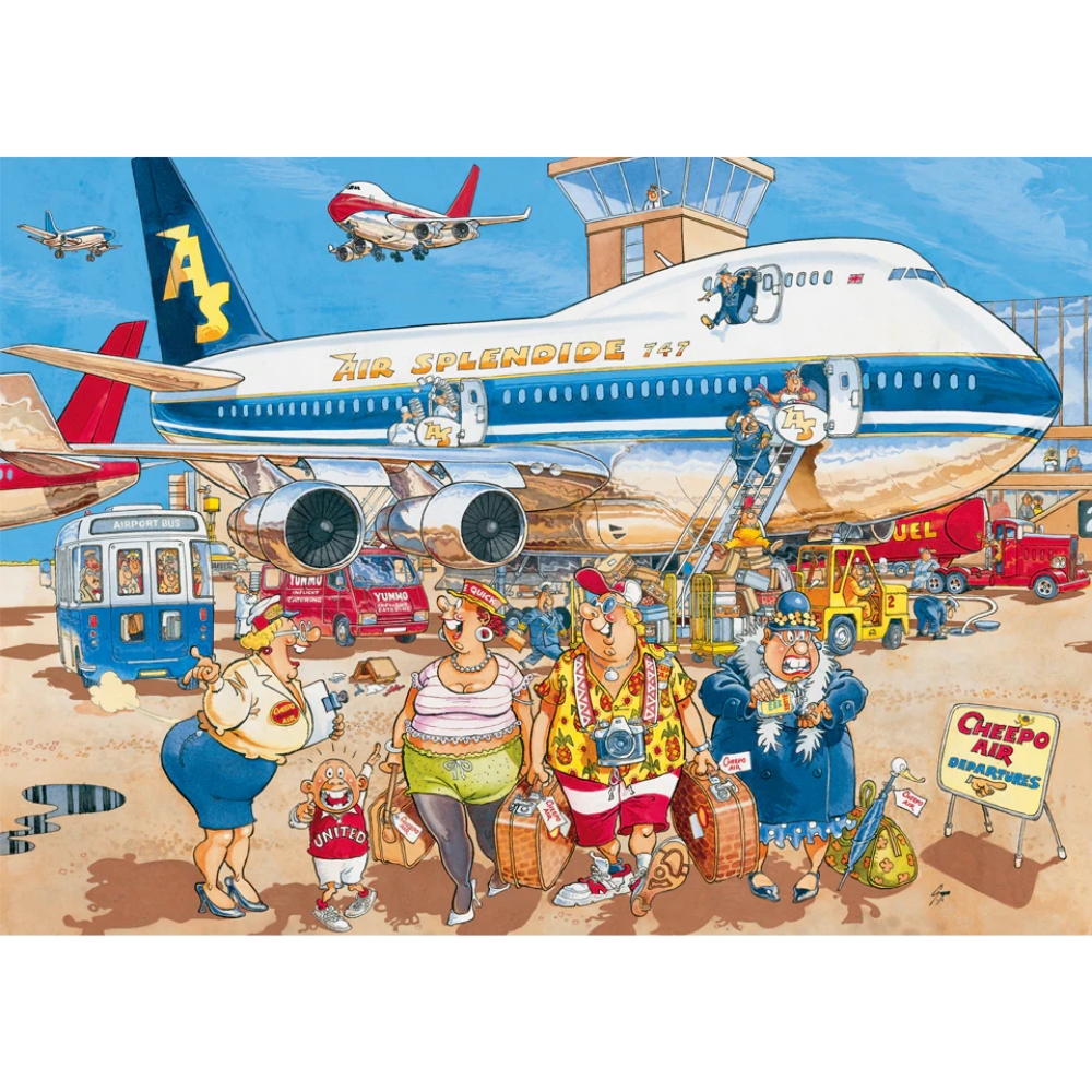 Palapelit 1000 palaa Wasgij 2 Happy Holidays