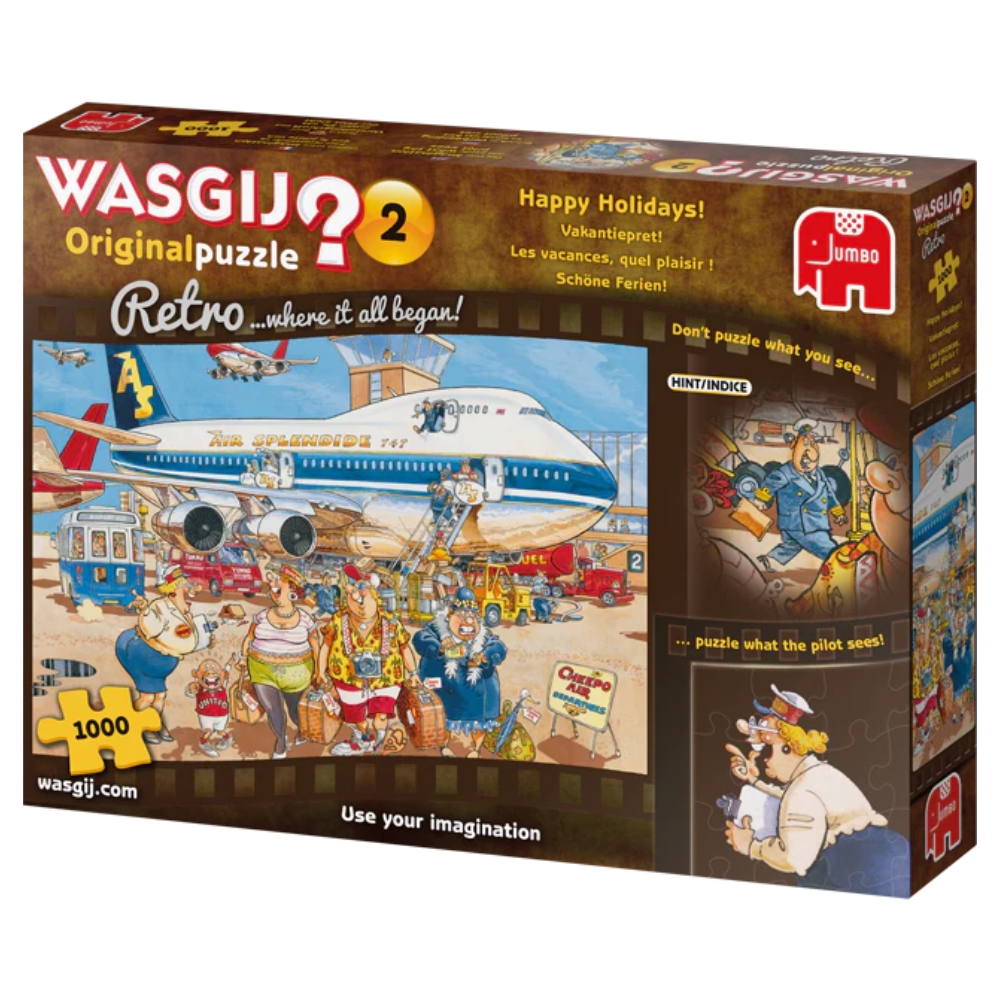 Palapelit 1000 palaa Wasgij 2 Happy Holidays