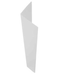 Peilikaapin valolista 54 cm