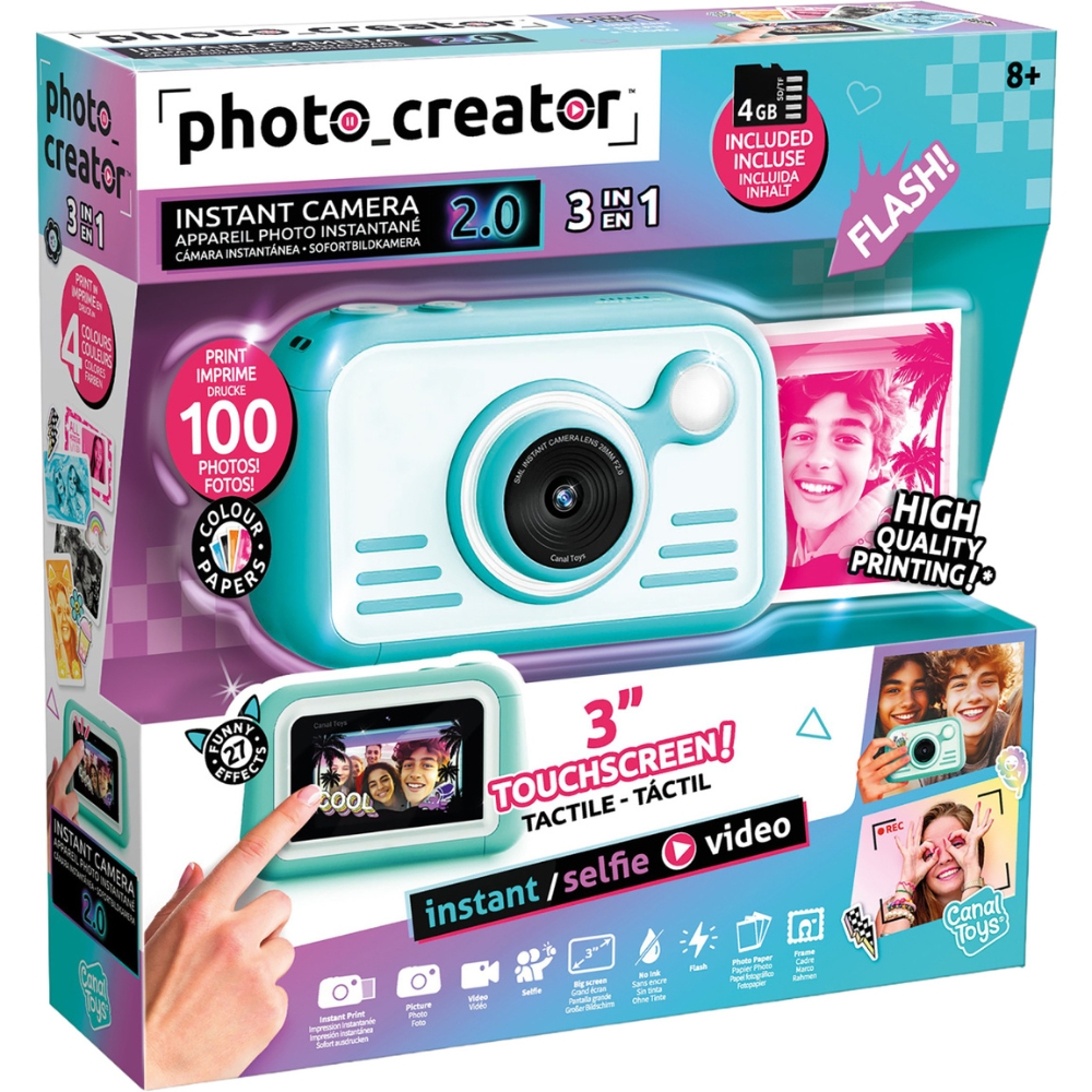 Photo Creator kamera väripaperilla