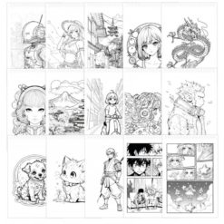 Piirustussetti manga Buki