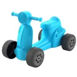 Plasto potkuskootteri turkoosi