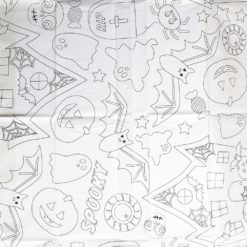 Pöytäliina halloween väritettävä 160x80cm