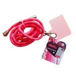 Puhelinnauha Create It! pinkki neon
