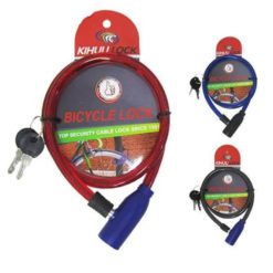 Alternative view of Polkupyörän lukko 12 mm x 1,2 m, eri värejä