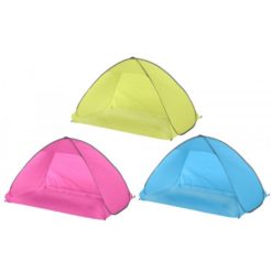 Rantateltta erivärisiä + 4 telttapiikkiä