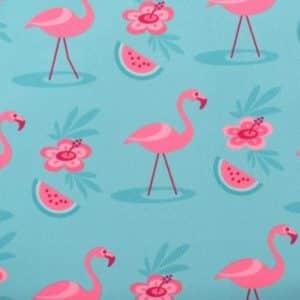 Alternative view of Ruokalappu neopreeni flamingo turkoosi