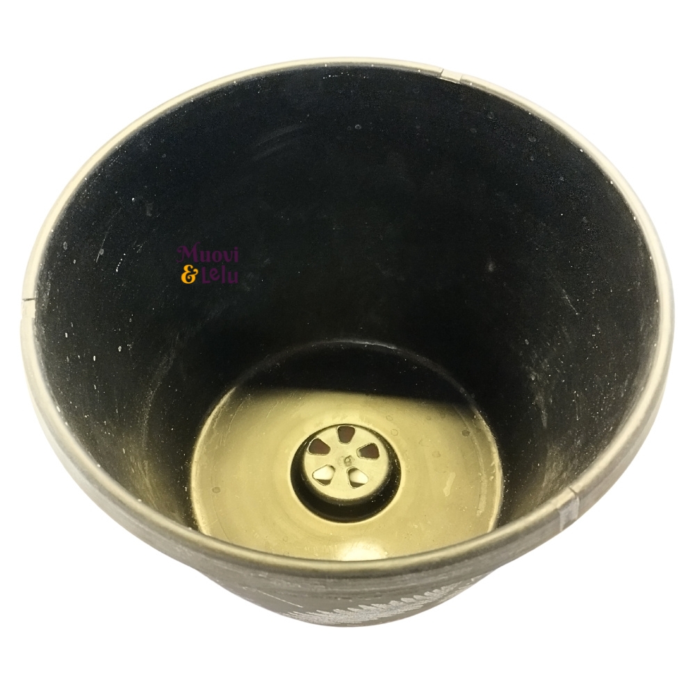 Ruukku saniainen 28x17,8 cm mustavalkoinen