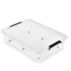 Sängynaluslaatikko pyörillä ja kannella  76X57x18 cm