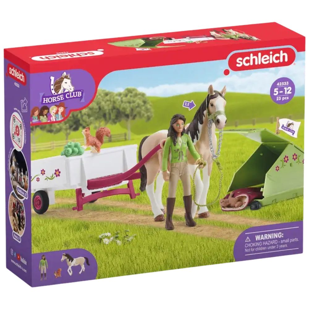 Schleich Sarahin Telttailuretki 42533 - Image 2