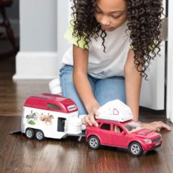 Schleich auto ja hevosenkuljetuksenvaunu 42535