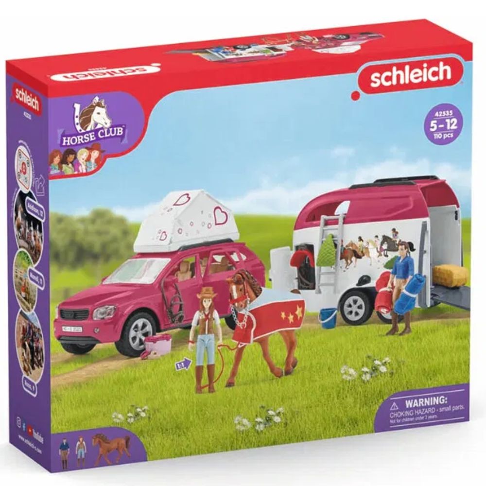Schleich auto ja hevosenkuljetuksenvaunu 42535