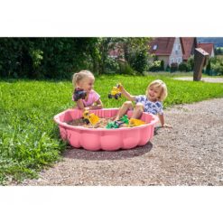 Simpukka-allas 2kpl 86x89x23 cm pinkki