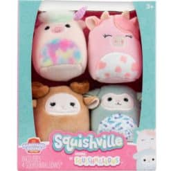 Squishmallows Squishville Barnyard Squad -pehmolelut 4 kpl