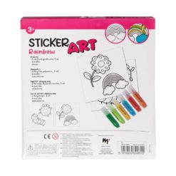 Sticker Art Junior sateenkaari