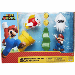 Alternative view of Super Mario Underwater Diorama setti