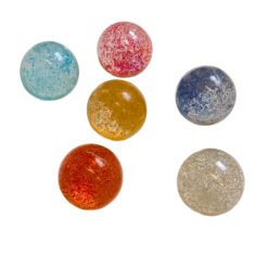 Superpallo 45 mm kimaltava erivärisiä