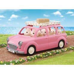 Alternative view of Sylvanian Families perheauto vaaleanpunainen 5535