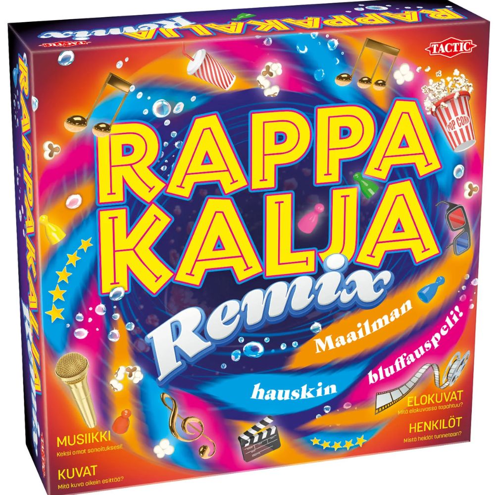 Tactic Rappakalja Remix lautapeli