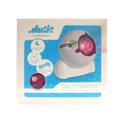 Tähtitaivas-projektori LED-valo Music