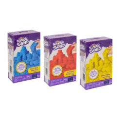 Värikäs kineettinen hiekka Kinetic Sand Neon Box  225 g (lajitelma)