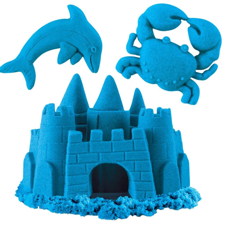 Värikäs kineettinen hiekka Kinetic Sand Neon Box 225 g (lajitelma) - Image 3