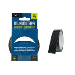 Teippi hiilikuitu 30 mm x 5 m musta