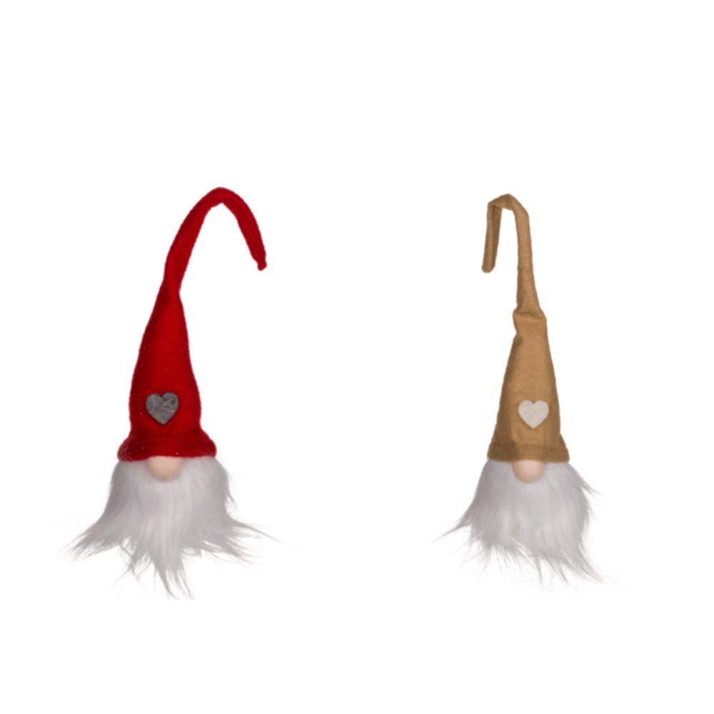 Tonttu valolla pun tai beige