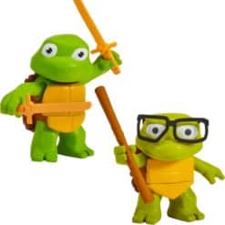 Turtles hahmot Leo ja Donnie