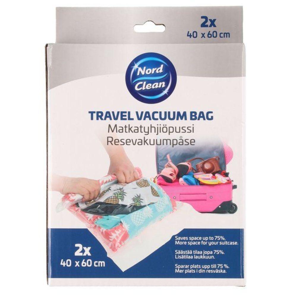 Tyhjiöpussi matka 40 x 60 cm