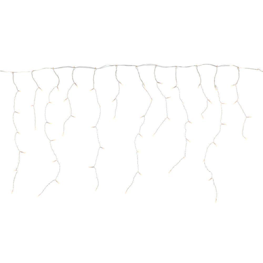 Valoketju jääpuikko 600 LED lämmin valkoinen