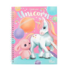 Värityskirja ja kynät Ylvi + taikatussit