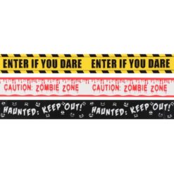 Varoitusnauha Halloween 6,5 cm x 9 m