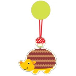 Vaunulelu puinen siili klipsi Hess