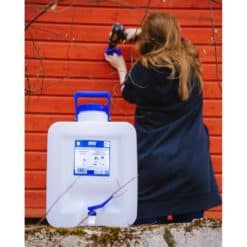 Alternative view of Vesiastia 13 L pesusäiliö seinälle Plastex